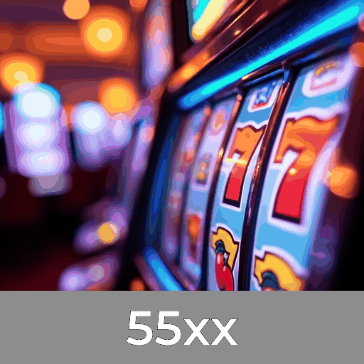 55xx: Slots com Mega Prêmios, Mesa Estratégica e Realismo Inigualável
